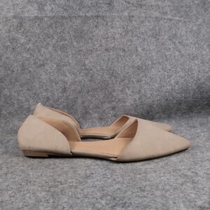 Old Navy Shoes Womens 9 Flats Slip On D'Orsay Closed Pointy Toe Casual Career